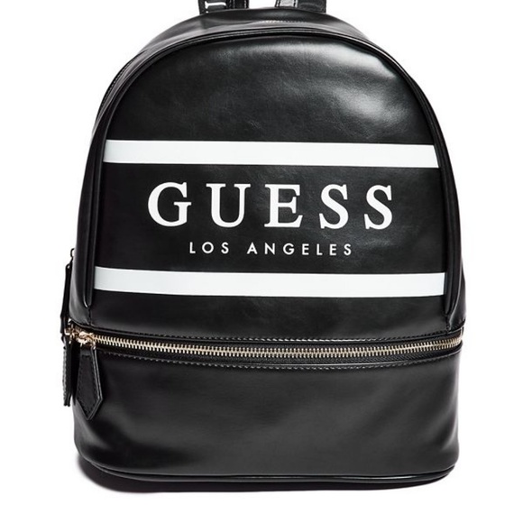 Guess Bags Guess Womens Marisoll Gym Logo Backpack Brand New Poshmark